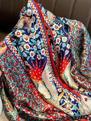 Flower Print Sun protection Shawl&Scarf