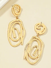 Geometric Hollow Earrings Accessories Drop Earrings