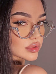 Geometric Sun-Protection Sunglasses Accessories