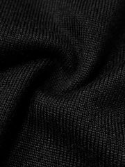 Hollow Split-Joint Long Sleeves Loose Round-neck Blouses&shirts Tops