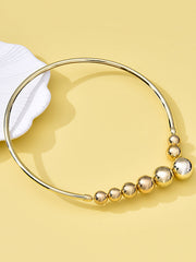 Asymmetric Beaded Solid Color Necklaces Accessories Dainty Necklace