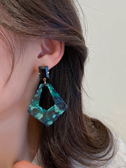 Geometric Drop Earrings