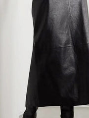 High Waisted Loose Pockets Solid Color Long Skirts Skirts Bottoms