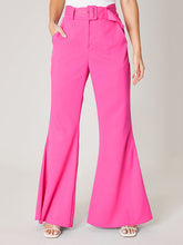 High Waisted Loose Solid Color Pants Trousers