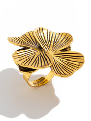 Flower Shape Geometric Irregularity Rings Accessories