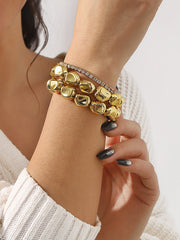 Geometric Rhine Stones Normcore Bracelet Accessories