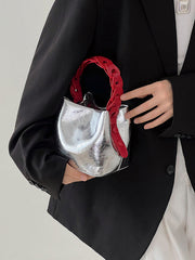 Shiny Split-Joint Shoulder Bags Mini Bags