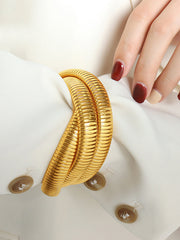 Pleated Solid Color Bracelet Accessories