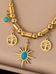 Adjustable Geometric Snake Chain Necklaces Accessories