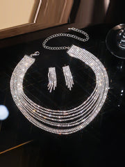 Layered Necklaces Accessories Drop Earrings