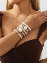 Geometric 5 Pcs Layered Normcore Bracelet Accessories