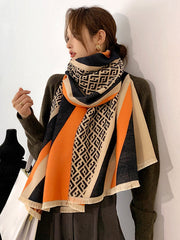 Original Warm Cartoon Print Shawl&Scarf