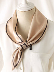 Urban Simple Sun-protection Letter Print Scarf