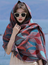 Keep Warm Tasseled Shawl&Scarf