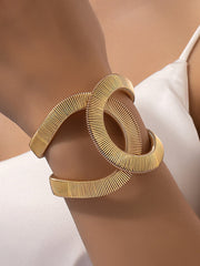 Adjustable Chains Hollow Round Cut Bracelet Accessories