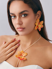 Chains Flower Shape Necklaces Accessories Earrings Accessories Armlet Accessories