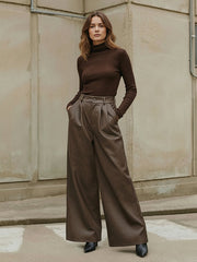 High Waisted Wide Leg Pants