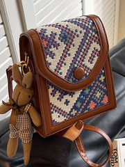 Geometric Split-Joint Crossbody Bags
