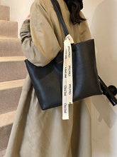 Solid Color Normcore Shoulder Bag Tote Bag