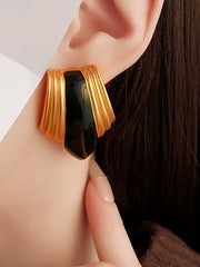 Geometric Drop Earrings