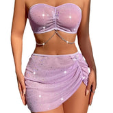 Mesh Tube Mini Skirt Flirting Erotic