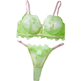 Westerns Lace Embroidery Bra Lingerie Sets Erotic Suits