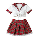 Plus Sizes Uniform Seduction Two Piece Style Cosplay Erotic