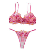 Pure Exquisite Embroidery See Through Brass Erotics Seductive Underwears Clothingss Seduction Lingerie Set
