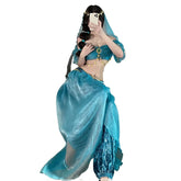 Goddess Uniforms Cosplay Egyptian Queens Belly Dance Aladdin Indian Dance Exotic Hotel Nightclub Goddess Uniforms
