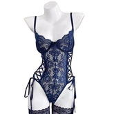 Western Lace Strap Criss Cross