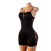 Western Spice Girl Style Slim Fit Slimming Jumpsuit Shorts