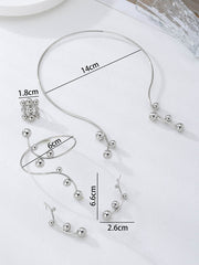 Line Rhine Stones Irregularity Rings Accessories Necklaces Accessories Earrings Accessories Bracelet Accessories