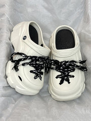 Hollow Round-Toe Slider Sandals Platform Shoes Crocs