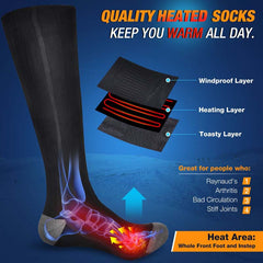 Going Out Keep Warm Electric Heating Socks