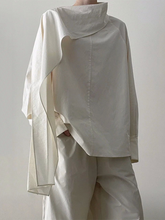 Long Sleeves Loose Solid Color Sweatshirt Tops