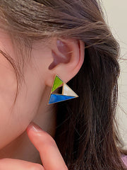 Geometric Drop Earrings