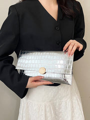 Geometric Shiny Split-Joint Handbags Bags
