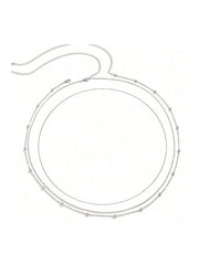 Chains Solid Color Waist Chain Accessories