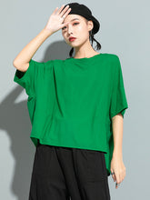 Solid Round-Neck T-Shirts