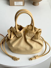 Drawstring Split-Joint Tote Bags Handbags