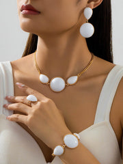 Geometric Rhine Stones Irregularity Sets Accessories