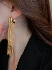 Tasseled Earrings Accessories Eardrop