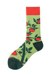 Contrast Color Sweat-Absorbing Socks Accessories