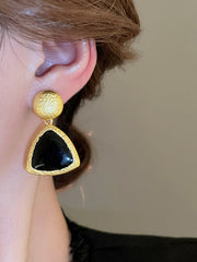 Geometric Drop Earrings