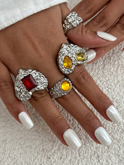 Geometric Rings Accessories