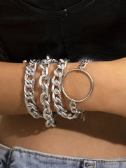Original Cool Hollow Chains Bracelet