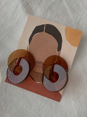 Geometric Solid Color Earrings Accessories Eardrop