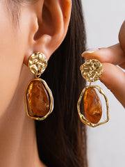 Geometric Shiny Irregularity Earrings Accessories