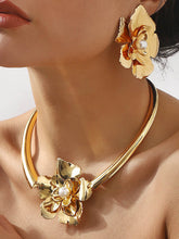 Flower Shape Necklaces Accessories Drop Earrings