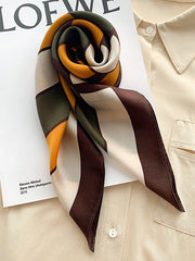 Casual Contrast Color Plaid Shawl&Scarf